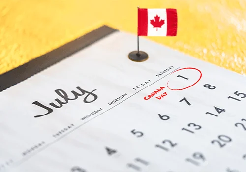 مناسبت های ملی و رسمی کانادا