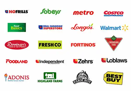 وب سایت و اپلی کیشن فروشگاههای زنجیره ای کانادا