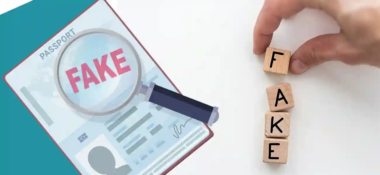 What should I do if I get a fake Canadian visa?