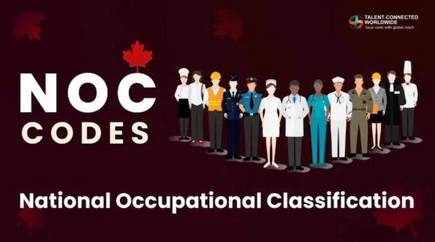 طبقه بندی مشاعل در کانادا  (NOC)