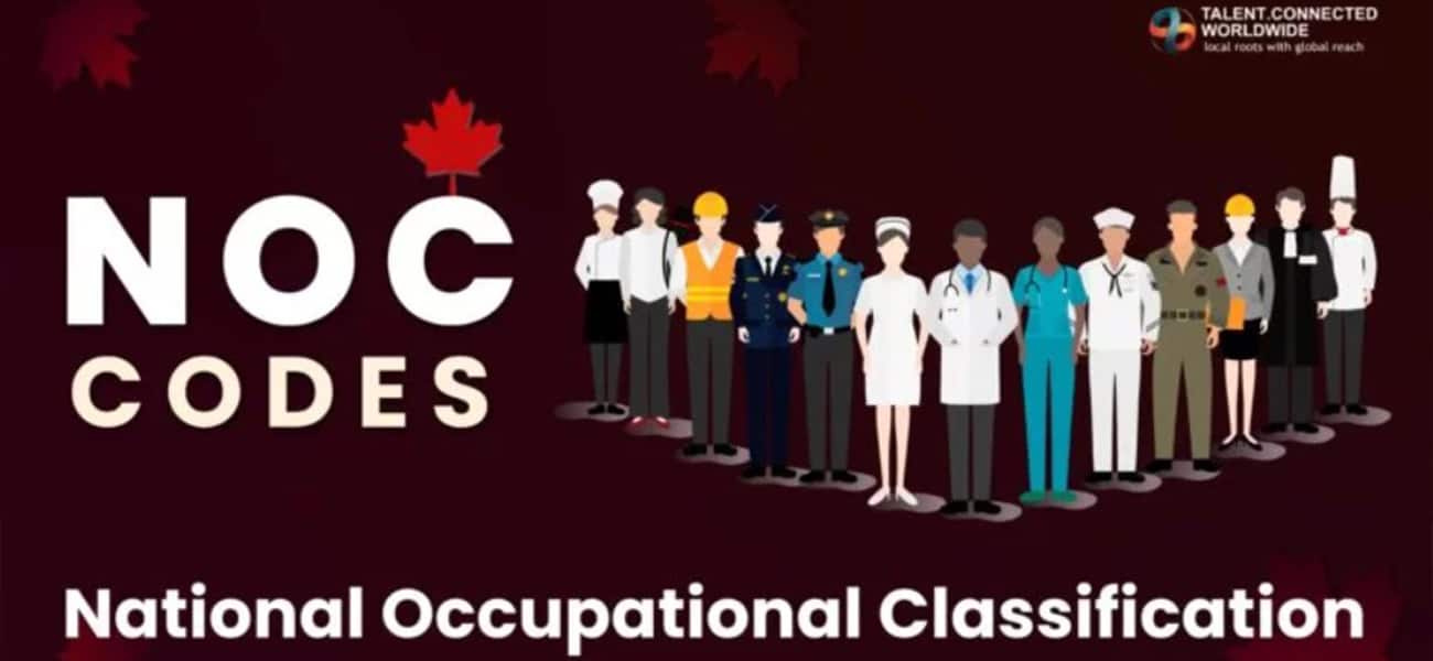 طبقه بندی مشاعل در کانادا  (NOC)